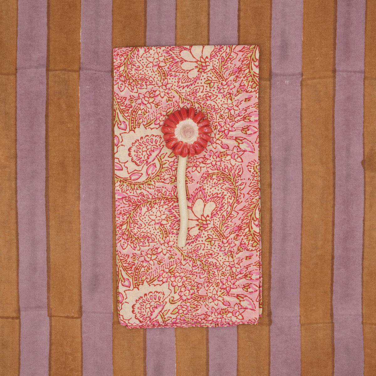 Serviettes de table x4 Wax Polignac