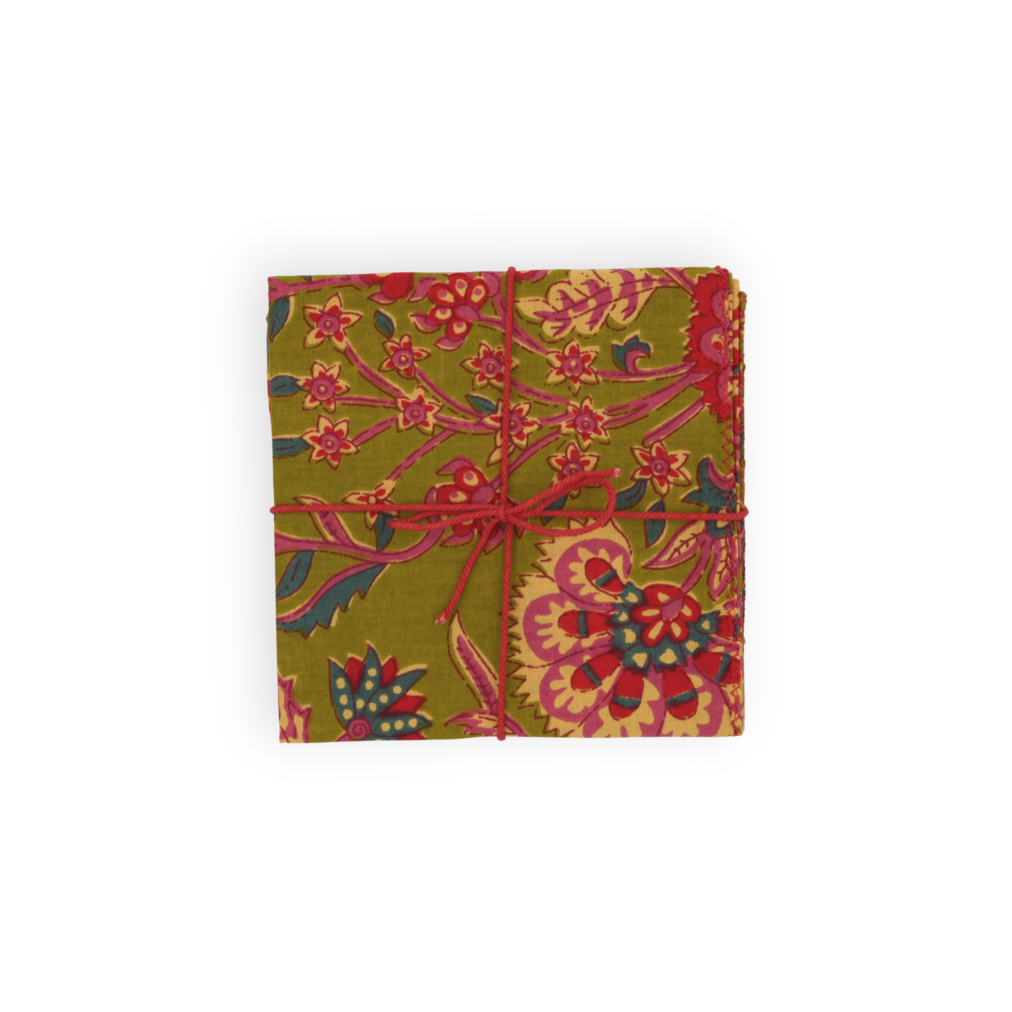 Servilletas de tela x4 Dandelion Olive