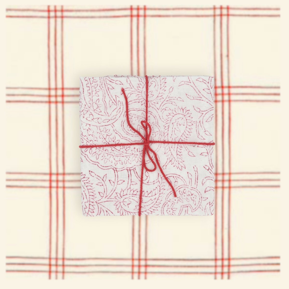 Napkins x4 Hortensia - Suzette