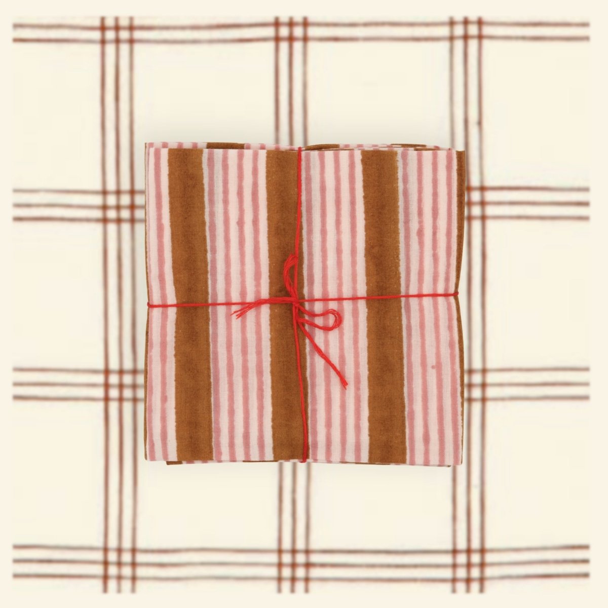 Serviettes de table x4 Alice Powder - Suzette