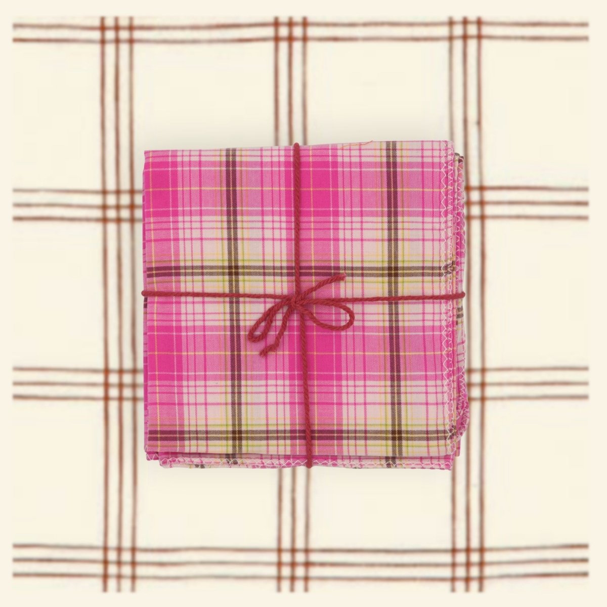 Serviettes de table x4 Alize Flamingo - Suzette
