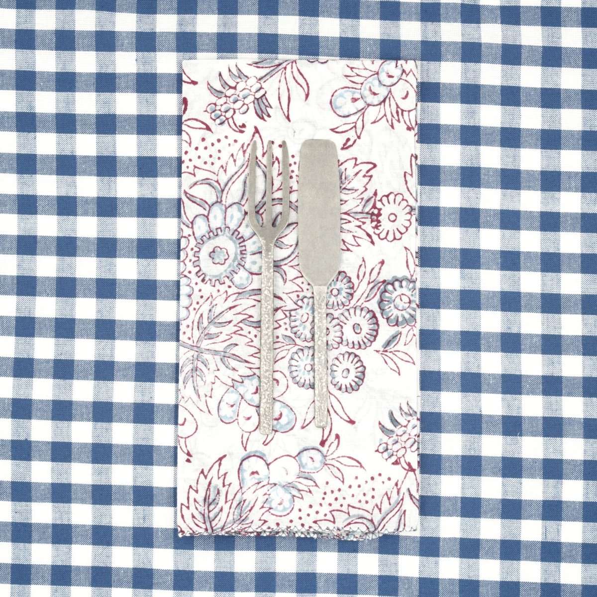 Serviettes de table x4 Allium Bluestone - Suzette