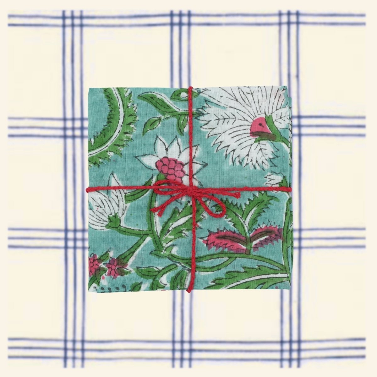 Serviettes de table x4 Ammi Juniper - Suzette