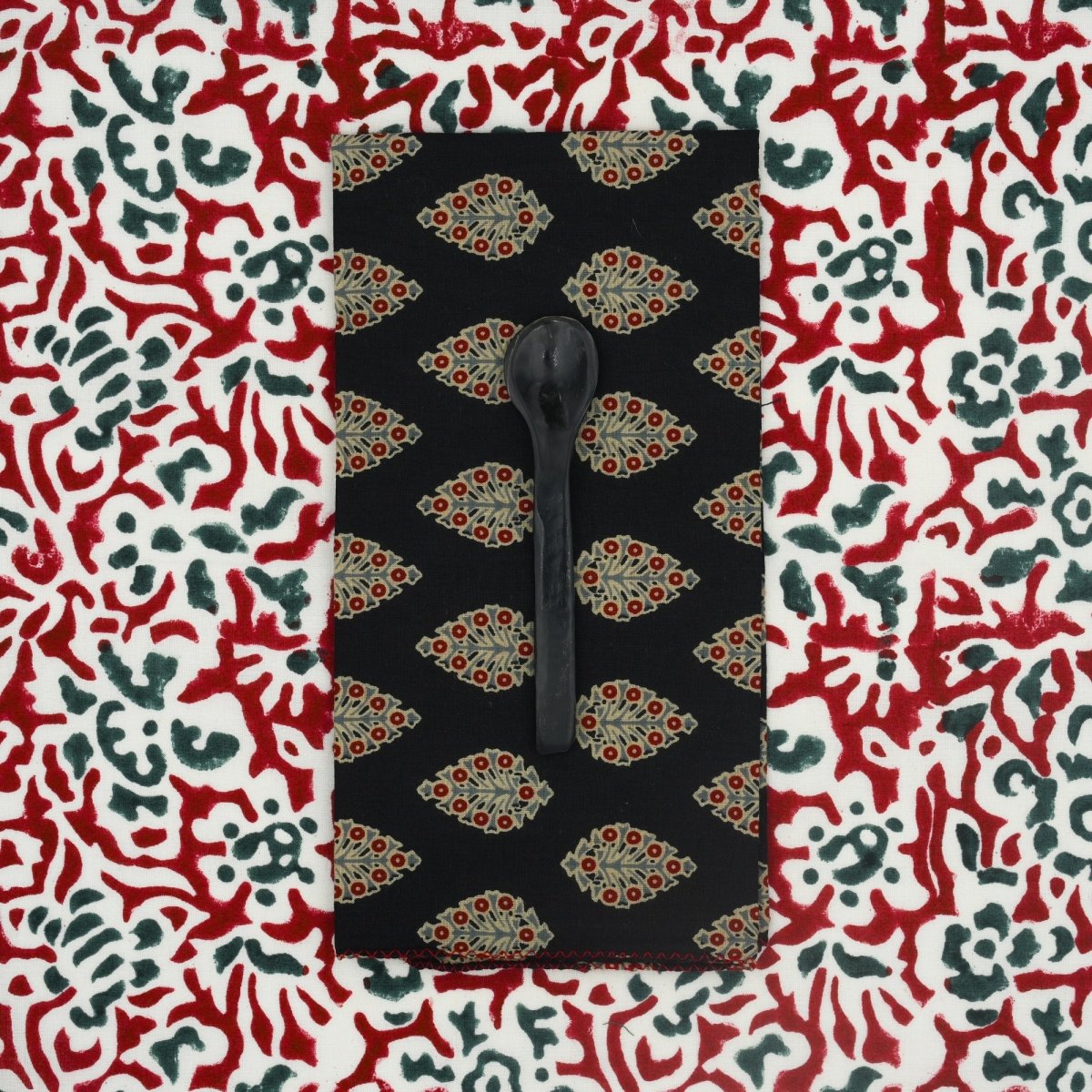 Serviettes de table x4 Aubepine Night - Suzette