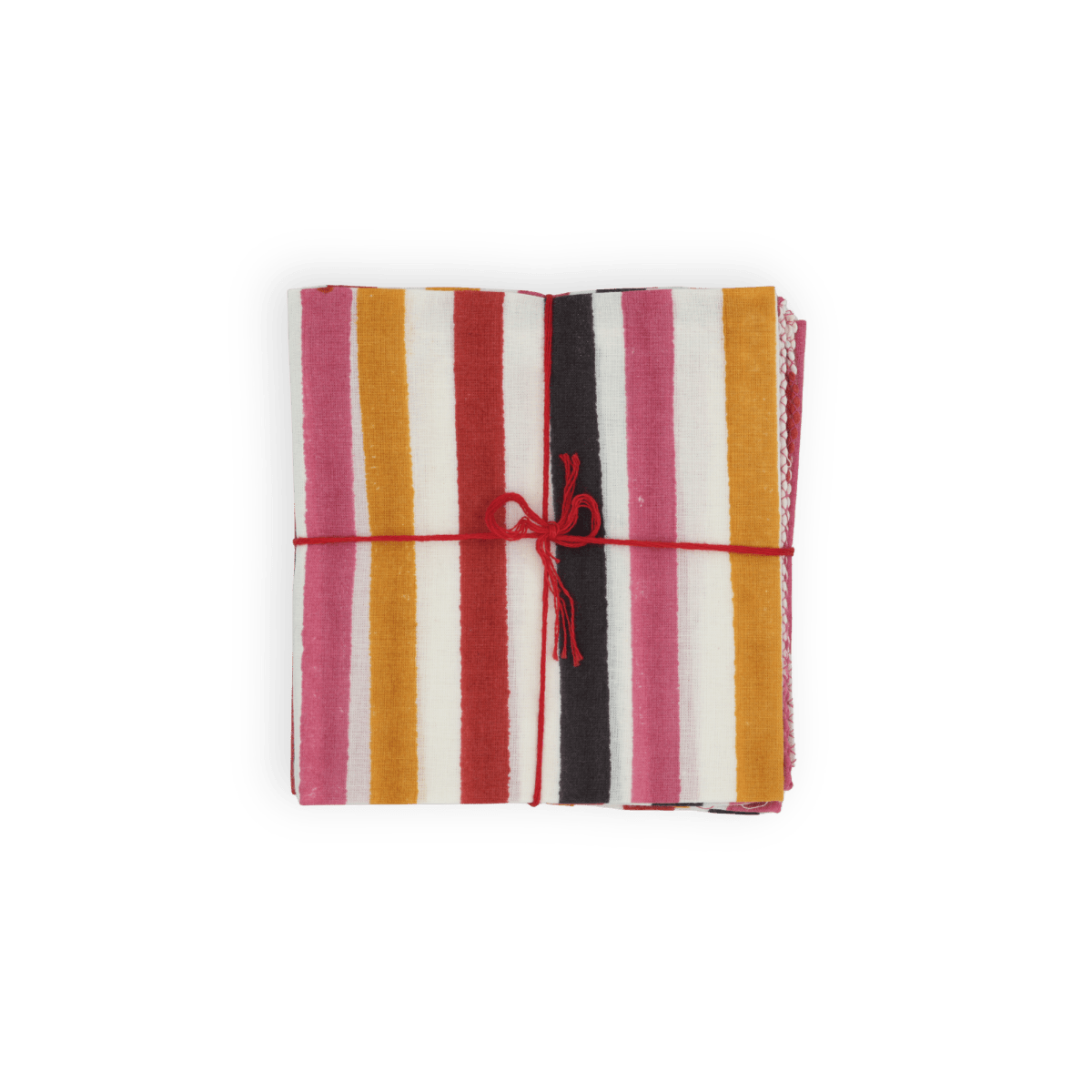 Serviettes de table x4 Axel Tomato - Suzette