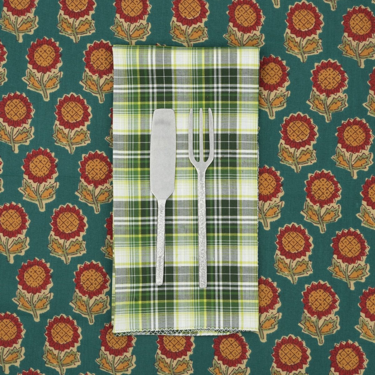 Serviettes de table x4 Bise Juniper - Suzette