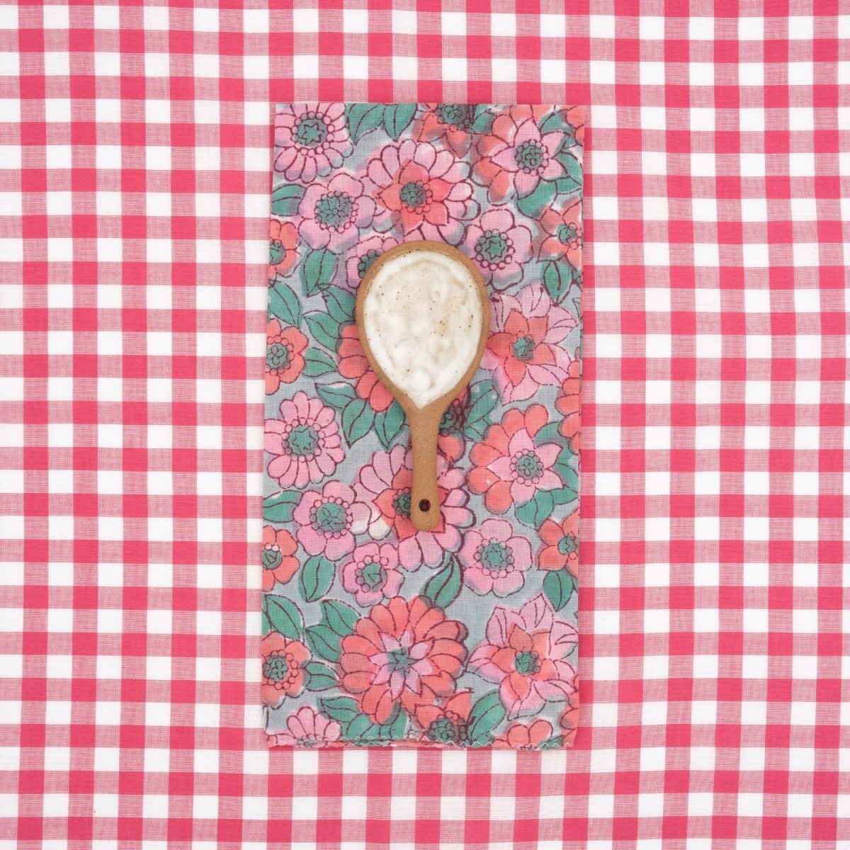 Serviettes de table x4 Cyclamen Fadded - Suzette