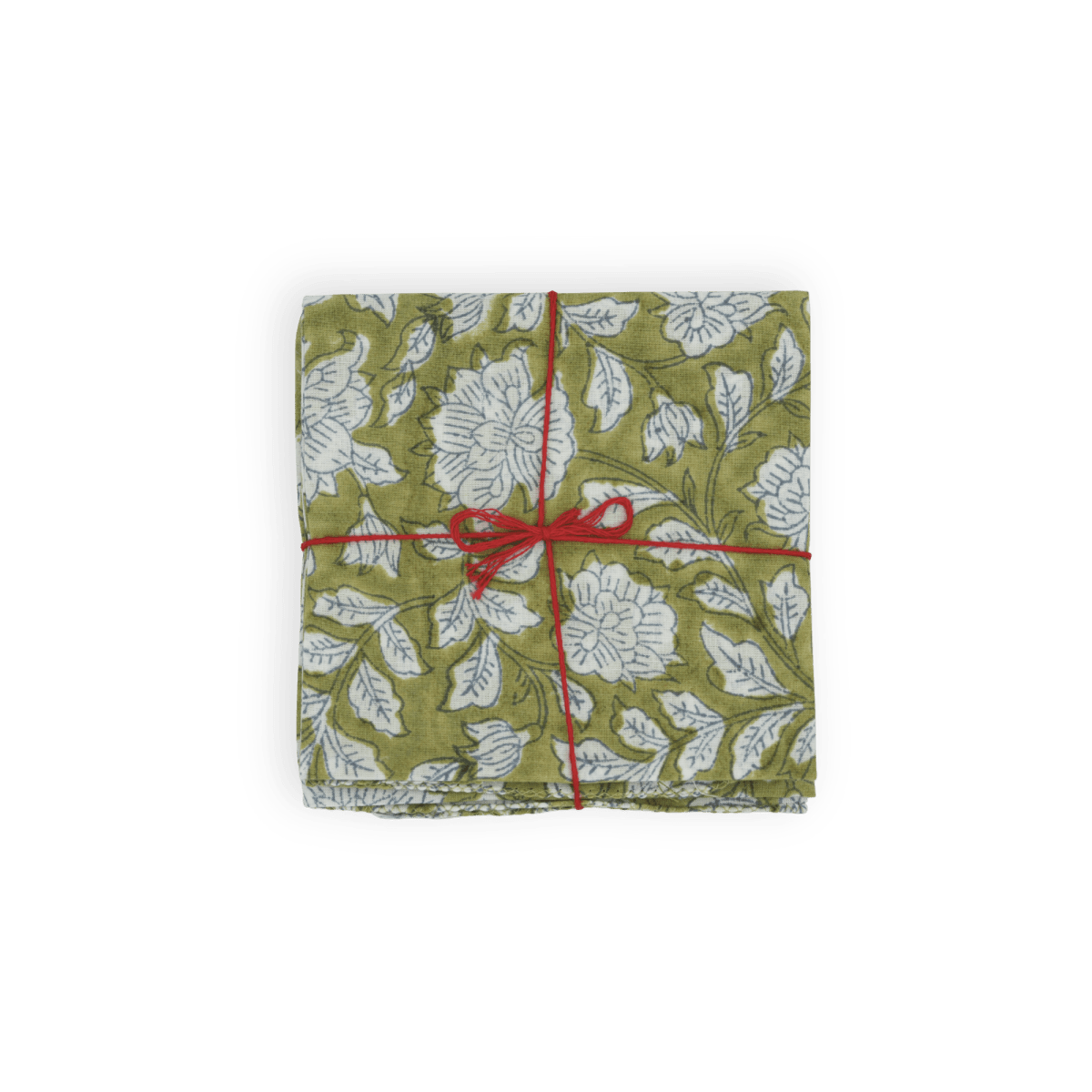 Serviettes de table x4 Iris Fennel - Suzette