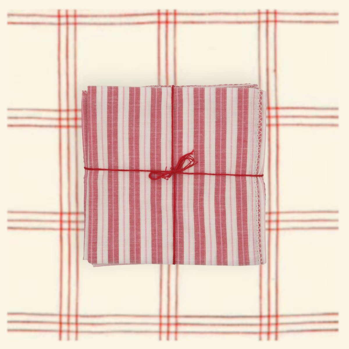 Serviettes de table x4 Levant Fadded - Suzette
