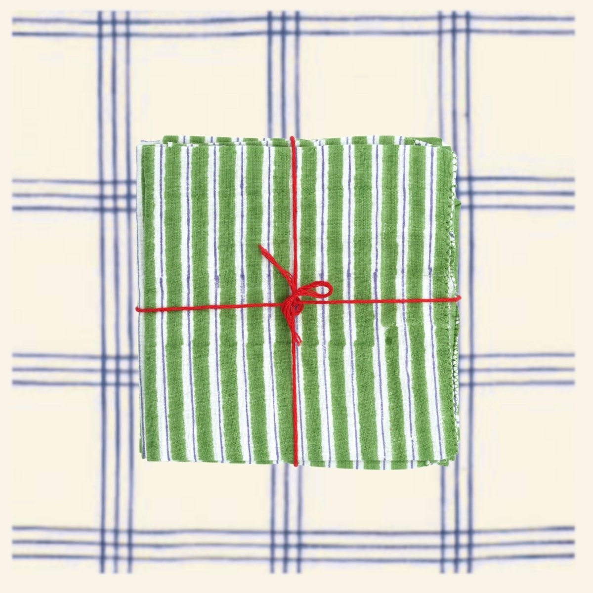 Serviettes de table x4 Lila Jade - Suzette