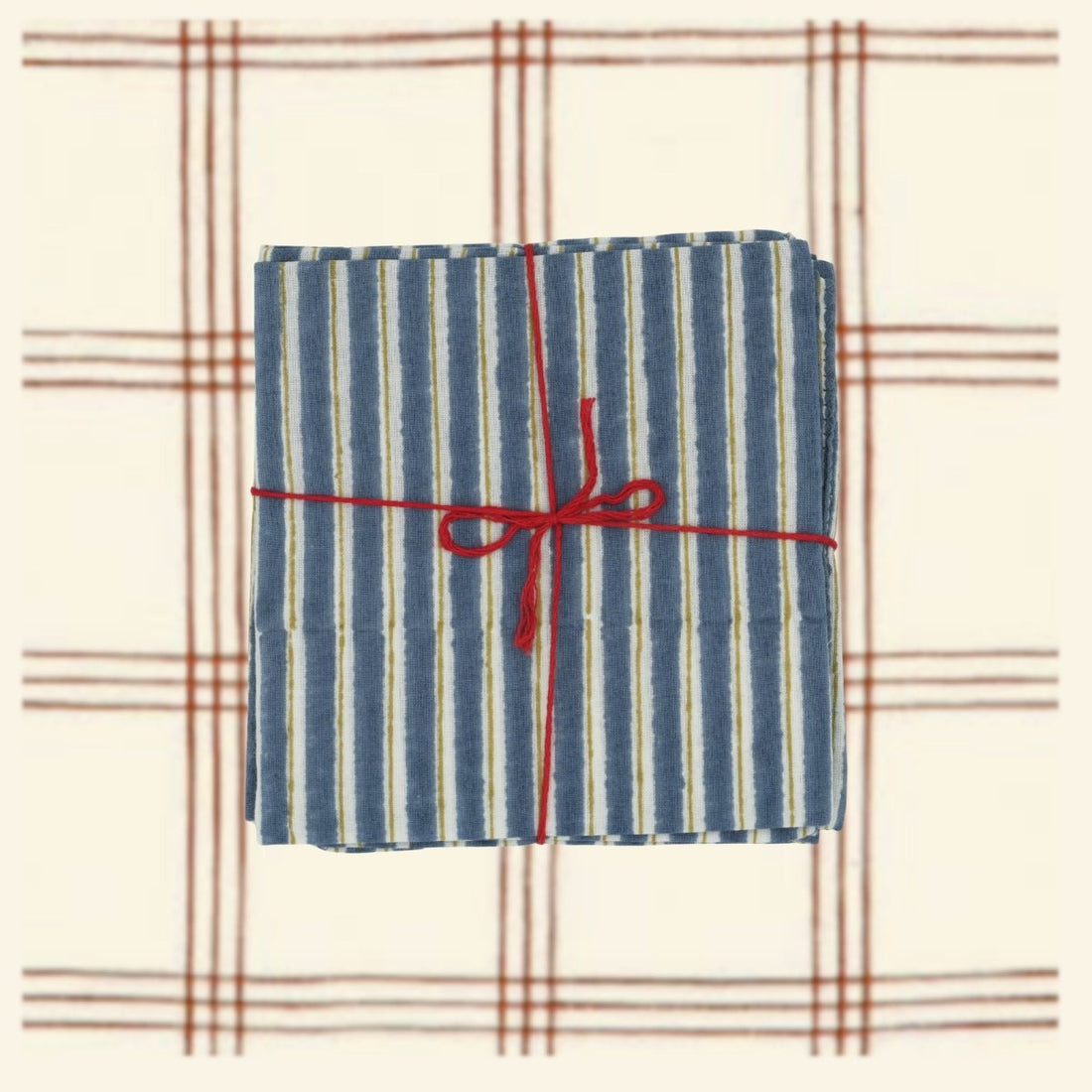 Serviettes de table x4 Lila Moonlight - Suzette