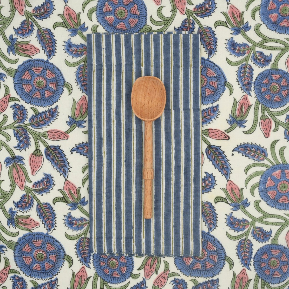 Serviettes de table x4 Lila Moonlight - Suzette