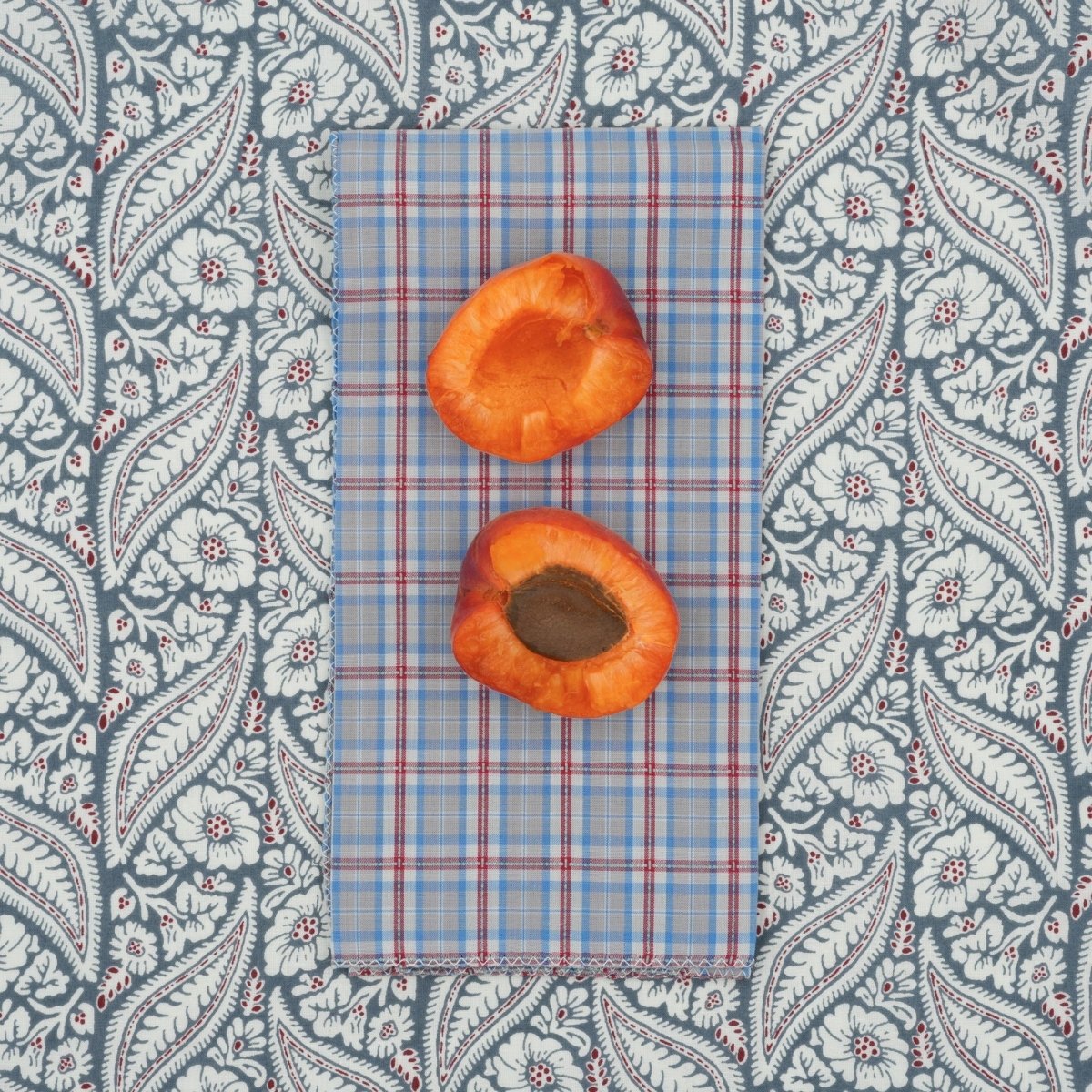 Serviettes de table x4 Lombarde Opal - Suzette