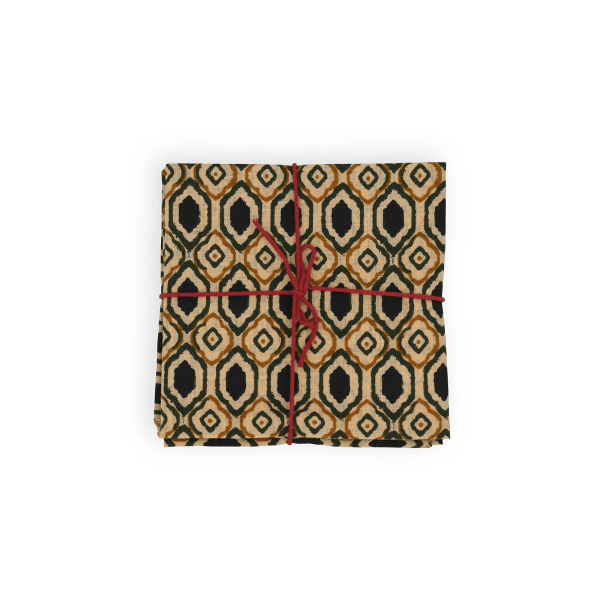 Serviettes de table x4 Luisa Gold - Suzette