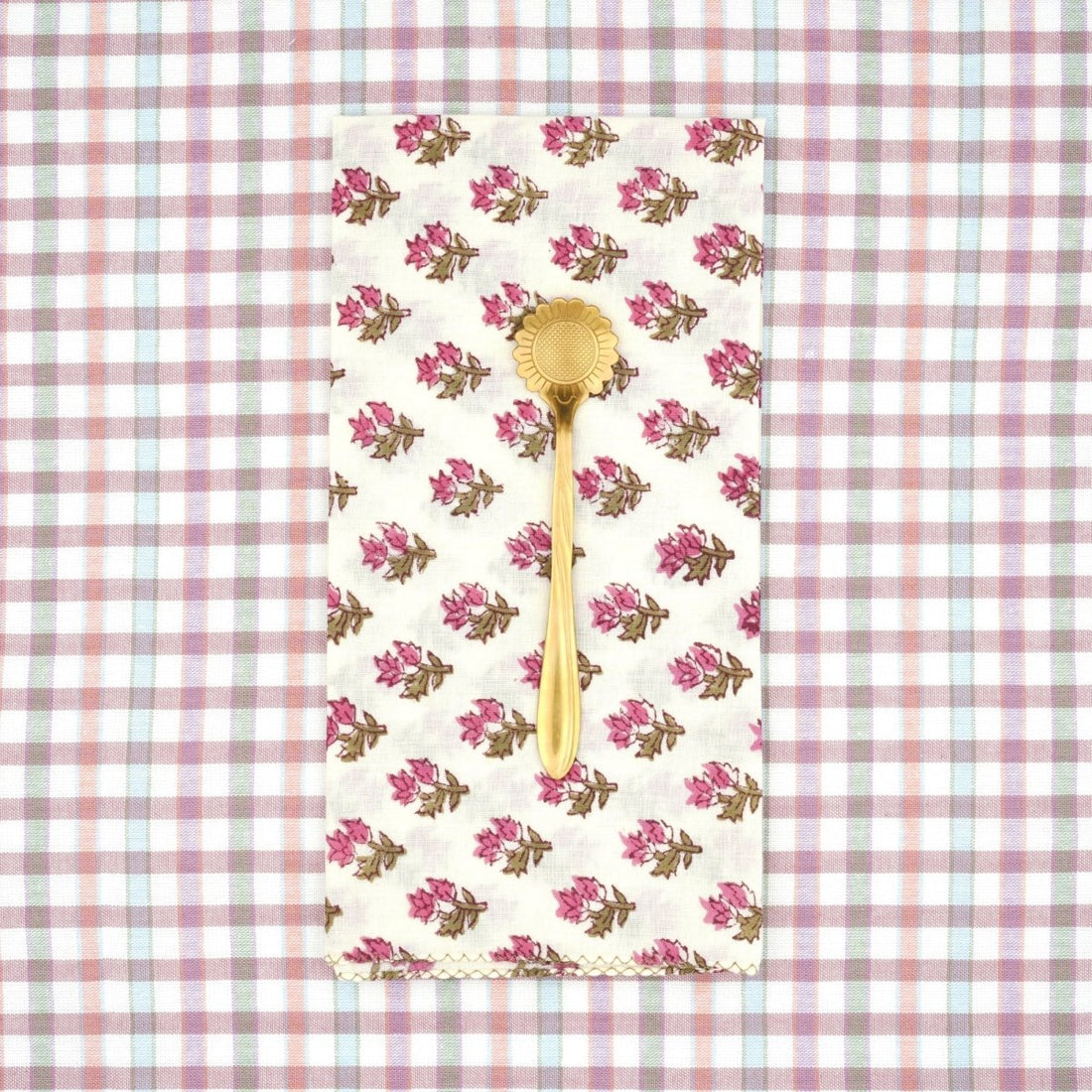 Serviettes de table x4 Lupin - Suzette