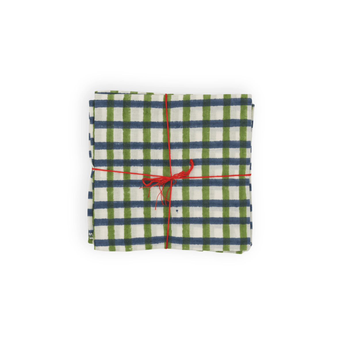Serviettes de table x4 Mira Jade - Suzette