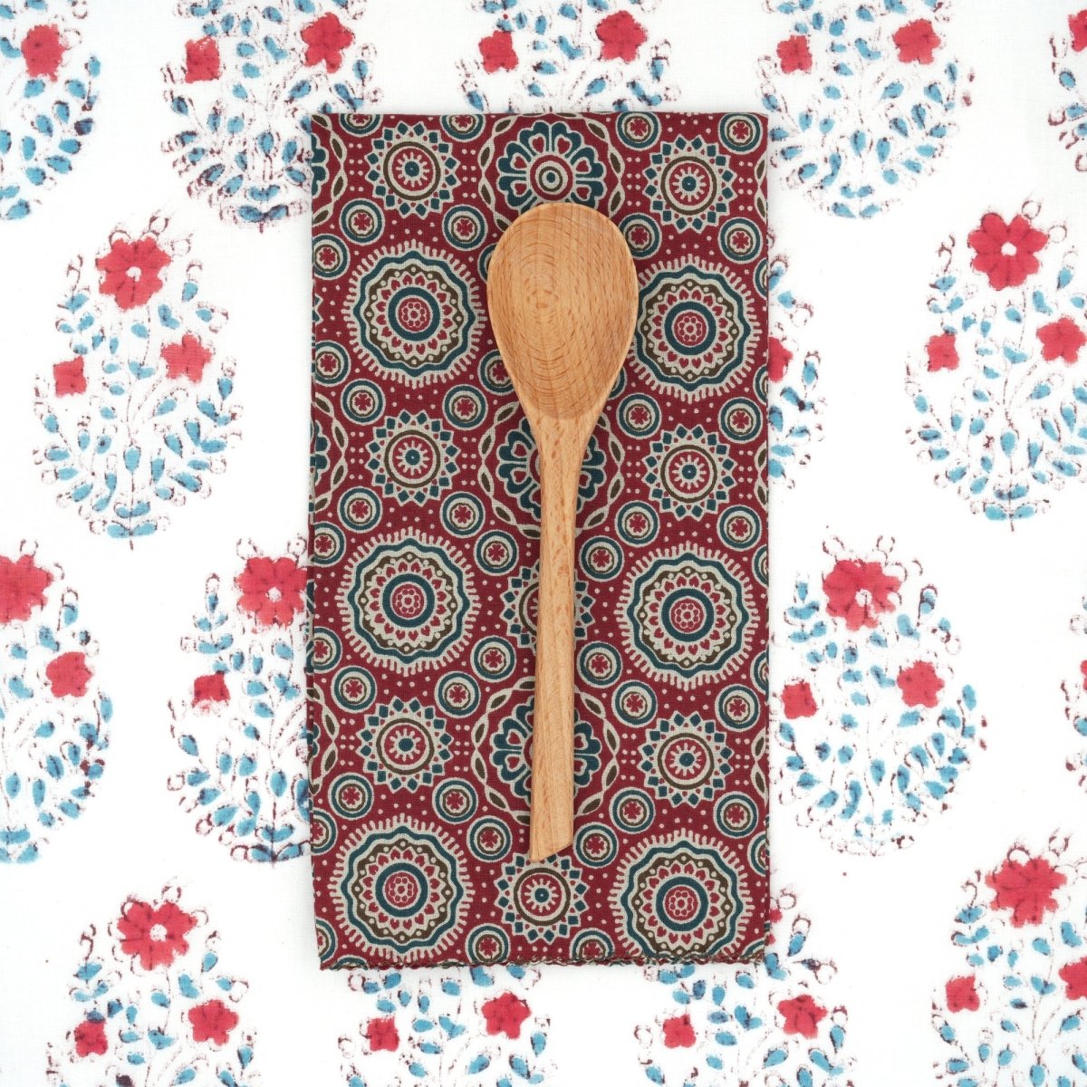 Serviettes de table x4 Nemophile Tango - Suzette