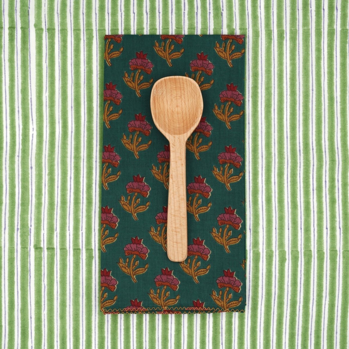 Serviettes de table x4 Oxalis Pond - Suzette