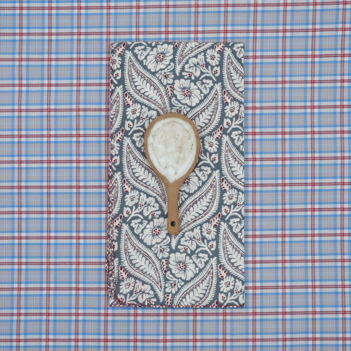 Serviettes de table x4 Perry Moonlight - Suzette