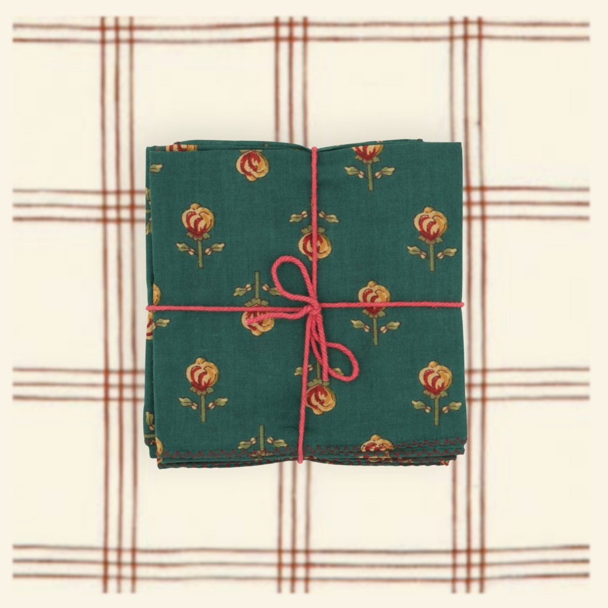 Serviettes de table x4 Pissenlit Pond - Suzette