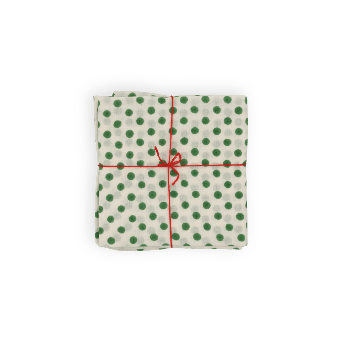 Serviettes de table x4 Polka Juniper - Suzette