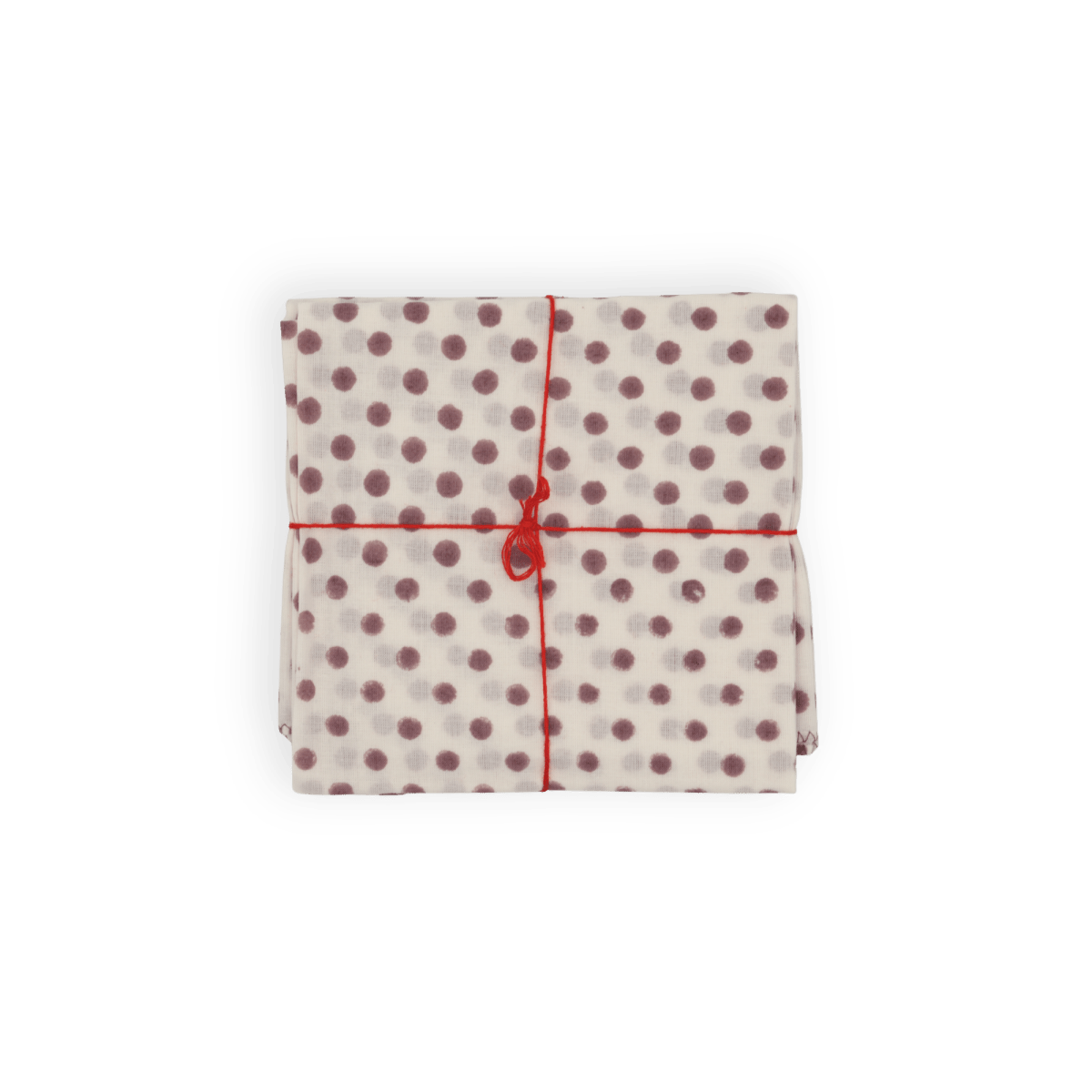 Serviettes de table x4 Polka Zephyr - Suzette