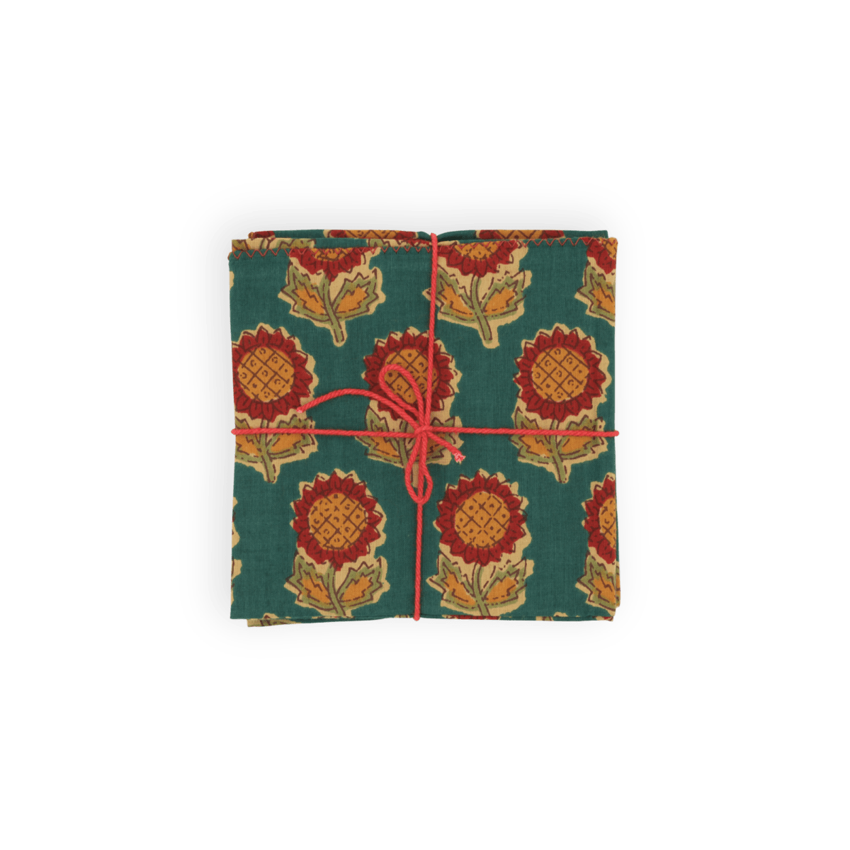 Serviettes de table x4 Tournesol Pond - Suzette