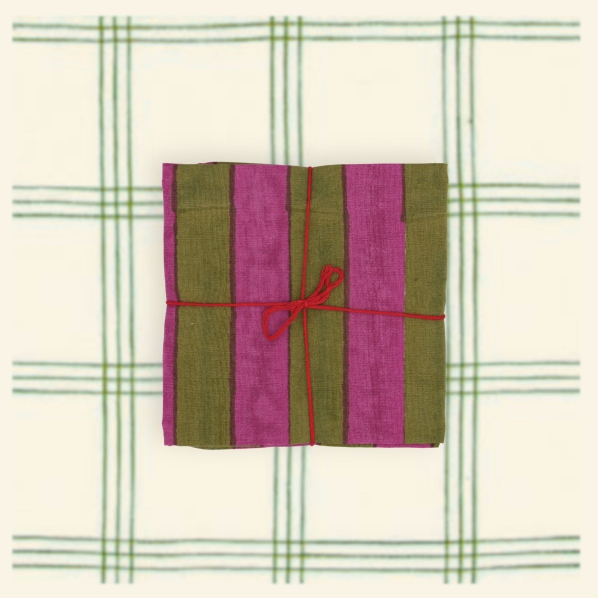 Serviettes de table x4 Will Sangria - Suzette