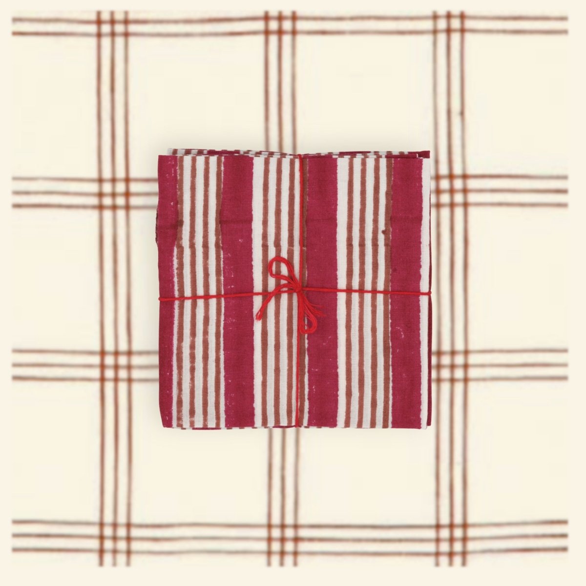 Serviettes de tablex4 Alice Tango - Suzette