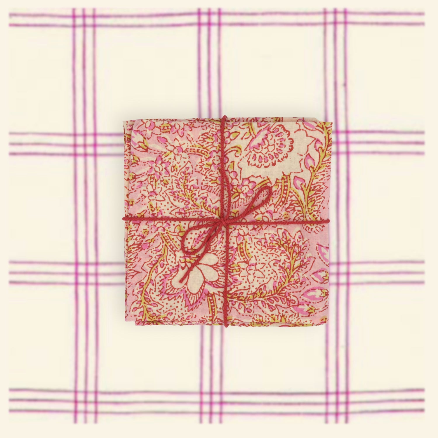 4 Wax Polignac Napkins