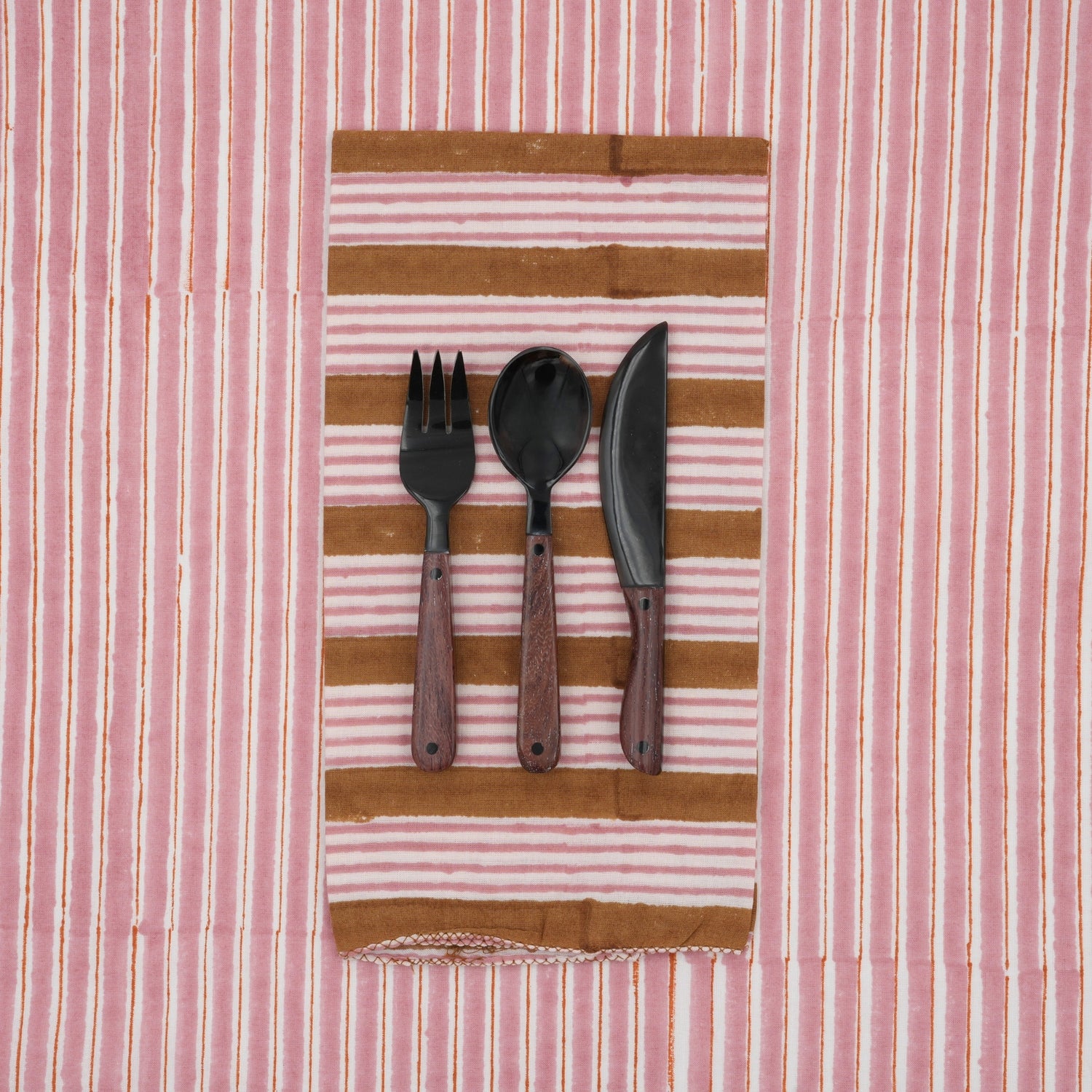 Serviettes de table x4 Alice Powder