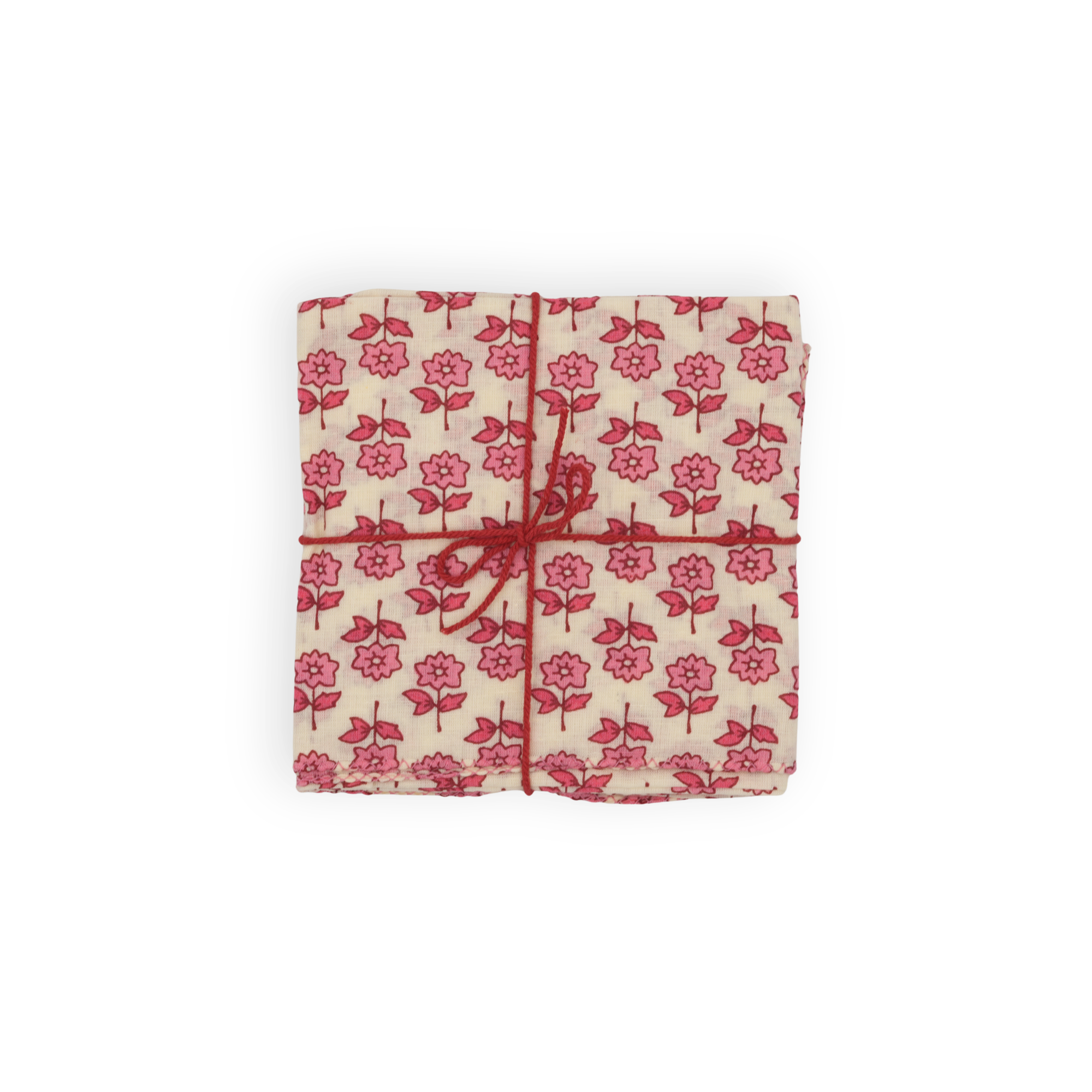 Serviettes de table x4 Bourrache Fadded