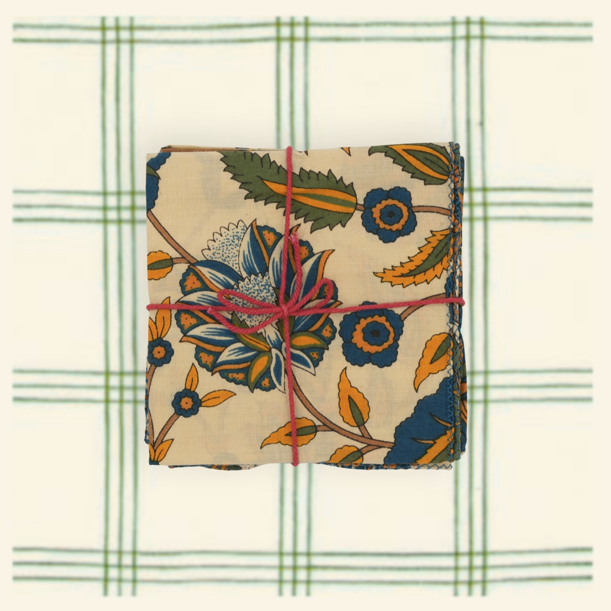 Serviettes de table x4 Chardon Patriot