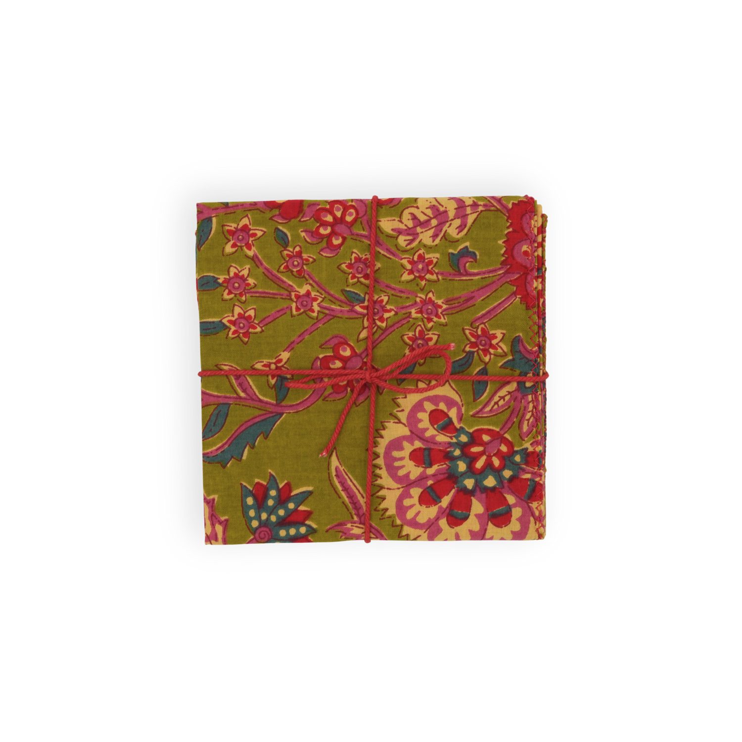 Servilletas de tela x4 Dandelion Olive