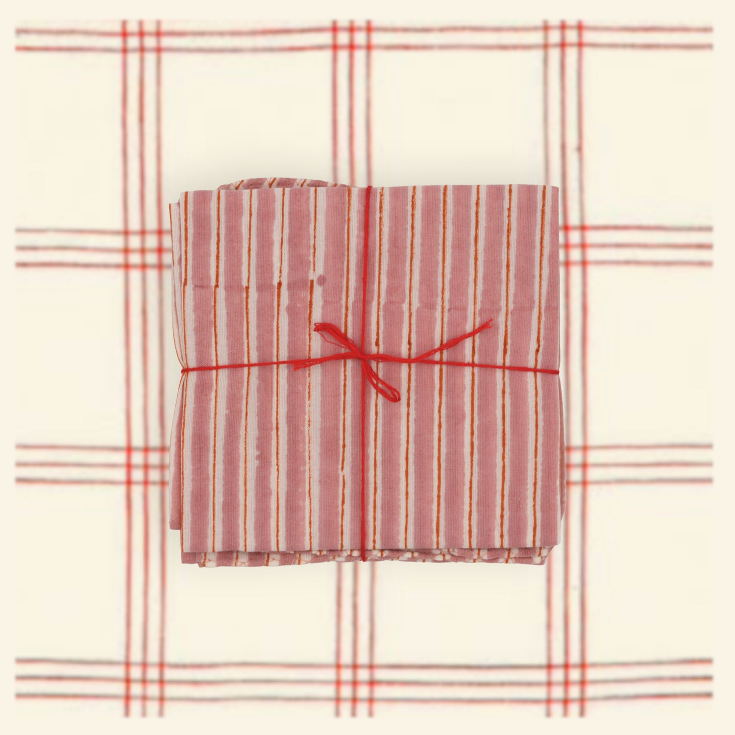 Serviettes de table x4 Lila Powder