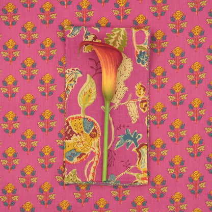 Serviettes de table x4 Liseron Carmine