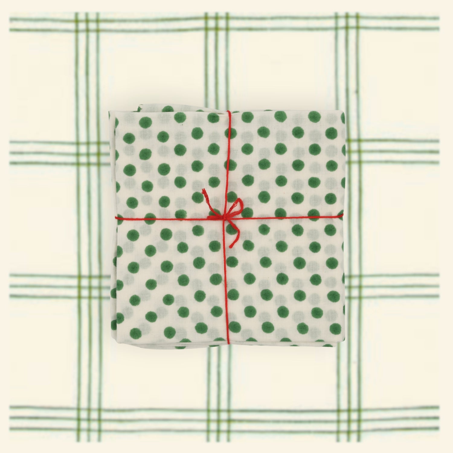 Servilletas de tela x4 Polka Juniper