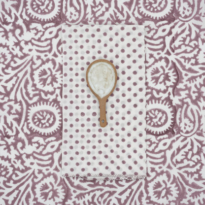Servilletas de tela x4 Polka Céfiro