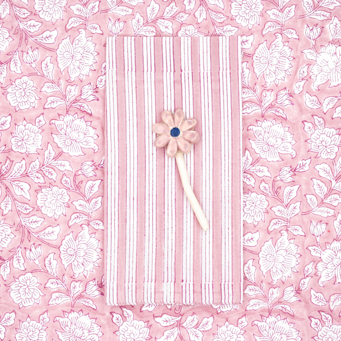 Napkins x4 Salem Pink