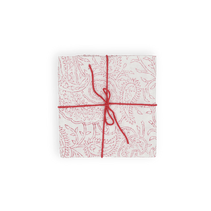 Napkins x4 Hortensia - Suzette