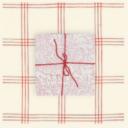 Napkins x4 Hortensia - Suzette