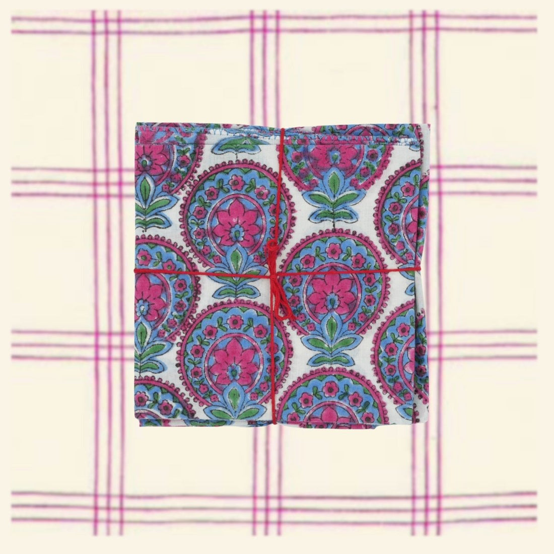 Serviettes de table x4 Acacia Malaga - Suzette