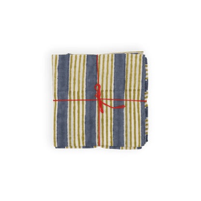 Serviettes de table x4 Alice Moonlight - Suzette