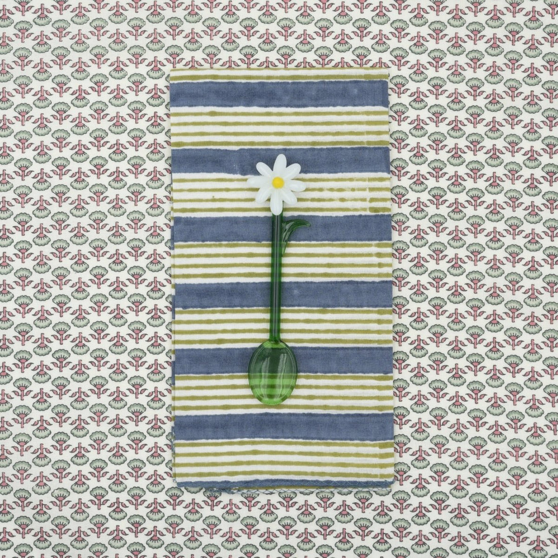 Serviettes de table x4 Alice Moonlight - Suzette