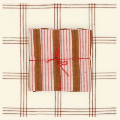 Serviettes de table x4 Alice Powder - Suzette