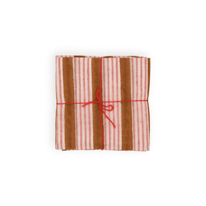 Serviettes de table x4 Alice Powder - Suzette
