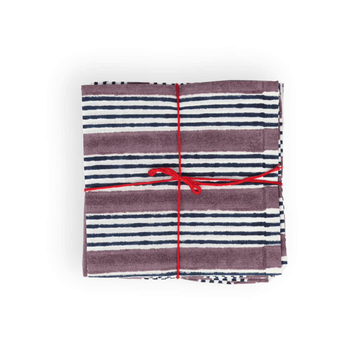 Serviettes de table x4 Alice Violet - Suzette