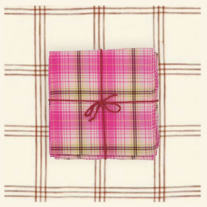 Serviettes de table x4 Alize Flamingo - Suzette