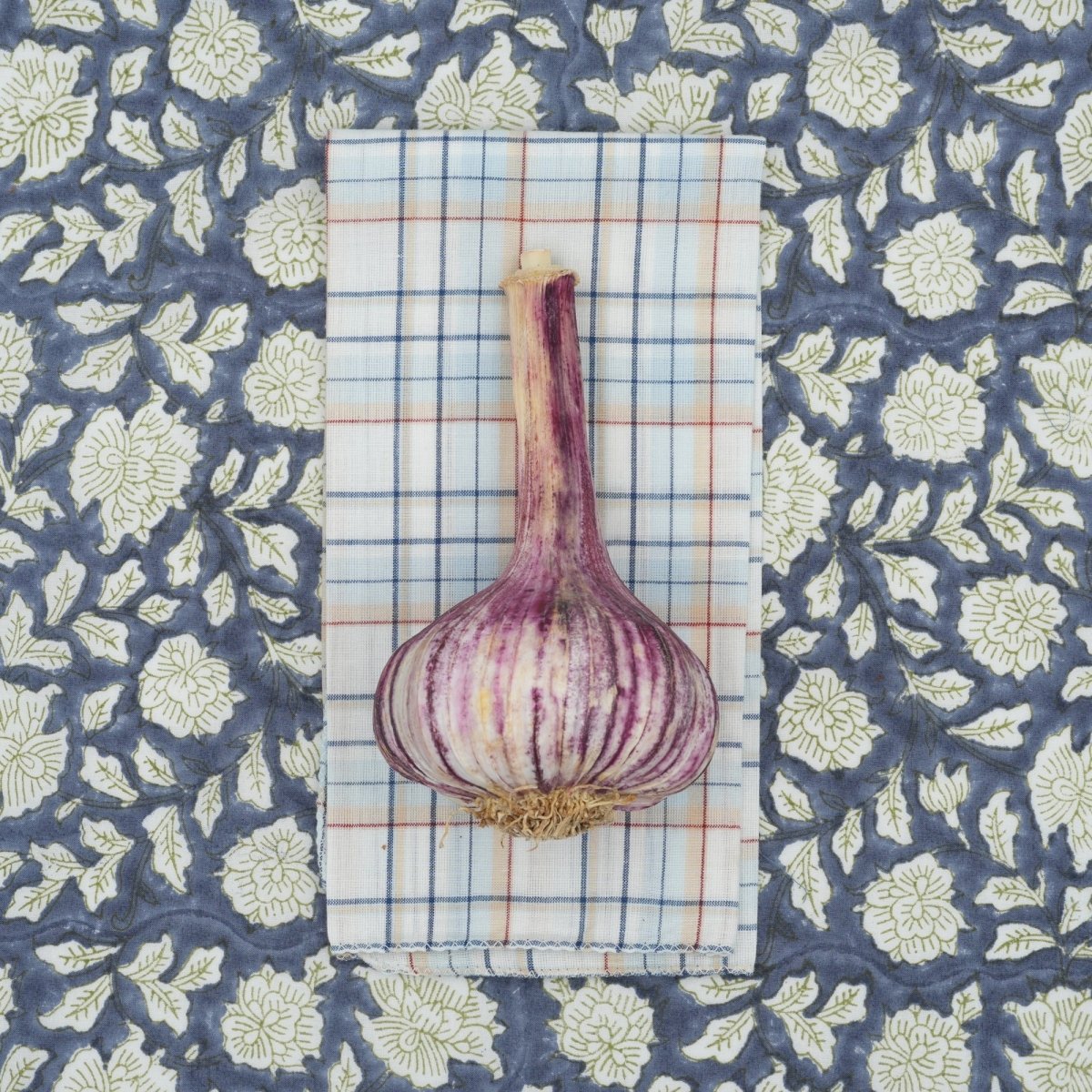 Serviettes de table x4 Ana Denim - Suzette