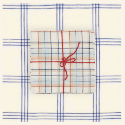 Serviettes de table x4 Ana Denim - Suzette